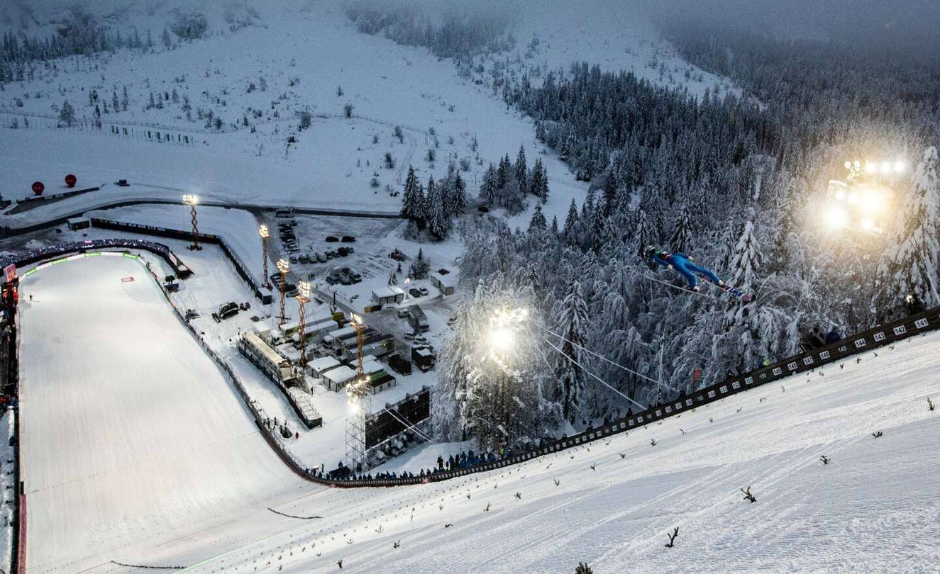 PŚ w Planicy: Lanisek walczy o podium!